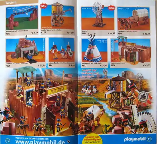 PLAYMOBIL Ergänzungen & Zubehör Sammlerstück 2012 Prospekt