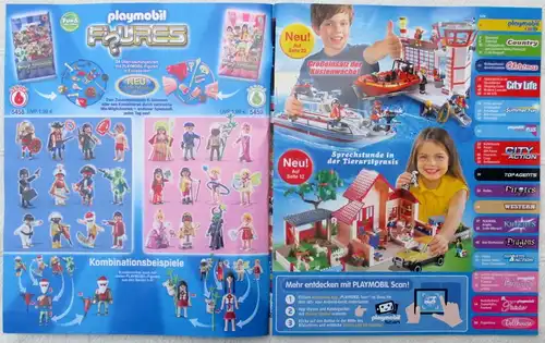Playmobil Katalog 2014 * Flyer Funpark 40 Jahre