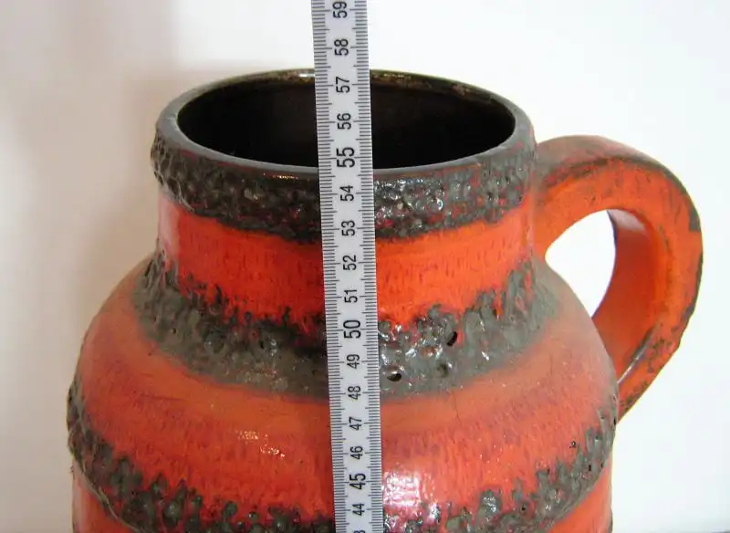 Scheurich Vintage Boden Vase Keramik Krug Erbstück Riesig  4