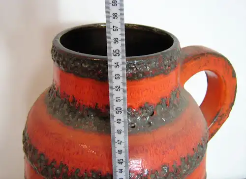 Scheurich Vintage Boden Vase Keramik Krug Erbstück Riesig 