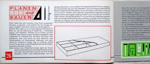 Ins Richtige Gleis TT-Bahn 1962 Zeuke Ratgeber Gleispläne Anleitung