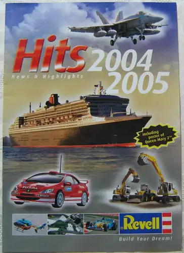 Revell Hits 2004 2005 Poster Queen Mary 2