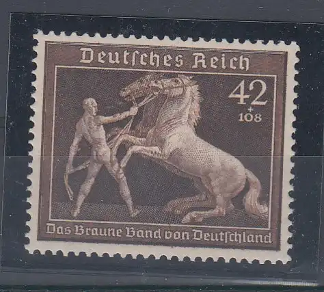 Dt.Reich MiNo. 699 ** \"Da Braune Band\" Galopprennen München-Riem (80.-)