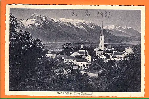 Alte Ansichtskarte/AK/Postkarte: Bad Hall in Ober-Oesterreich