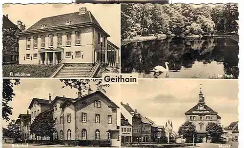 Alte Ansichtskarte/AK/Postkarte: Geithain
