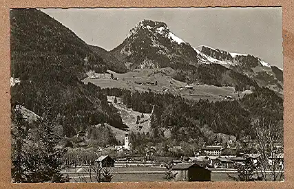 Alte Ansichtskarte/AK/Postkarte: Kurort Oberaudorf mit Brünnstein