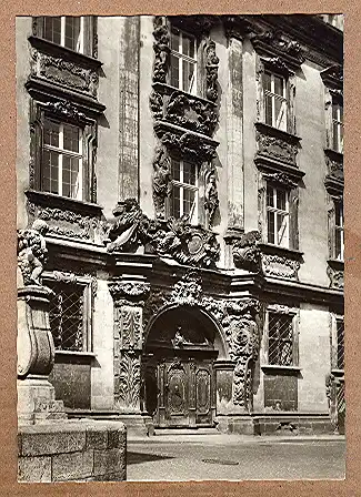 Alte Ansichtskarte/AK/Postkarte: Bamberg Böttingerhaus, Judenstr. 14