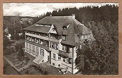 Alte Ansichtskarte/AK/Postkarte: Heilklimatischer Jahreskurort Königsfeld / Schwarzwald, Sonnenhaus