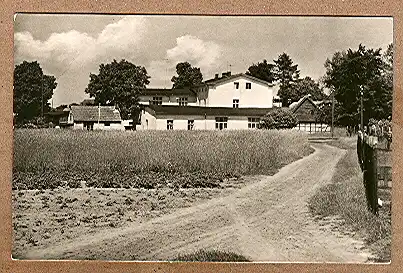 Alte Ansichtskarte/AK/Postkarte: Korswandt (Usedom) - Kinderferienlager des VEB Minol
