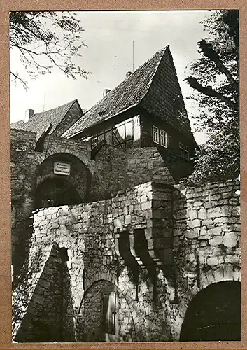 Alte Ansichtskarte/AK/Postkarte: „Schloß Bodenstein (Kr. Worbis)“, Leinefelde-Worbis