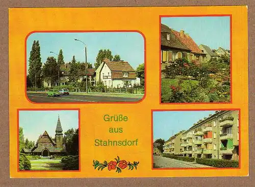 Alte Ansichtskarte/AK/Postkarte: Grüße aus Stahnsdorf (Kr. Potsdam)