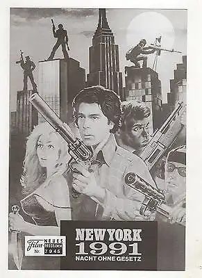 NFP Neues Filmprogramm 7945 New York 1991- Nacht ohne Gesetz 1983