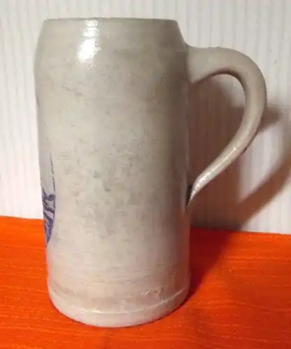 Bierkrug 1 l Masskrug Brauerei Hofbräu Coburg Vorkrieg  Coburger Hofbräu