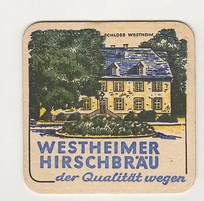 C-7/ BD Brauerei Westheim Westheimer Hirschbräu