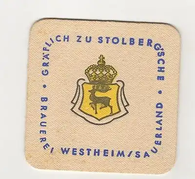 C-7/ BD Brauerei Westheim Westheimer Hirschbräu