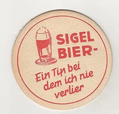 S-7/ BD Brauerei Klosterbrauerei Pfullingen Sigel Bier Impressum