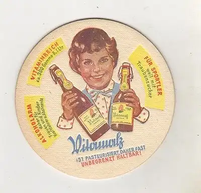 C-11/ BD Brauerei Glaabs Bräu Seligenstadt Impressum Vitamalz / 3