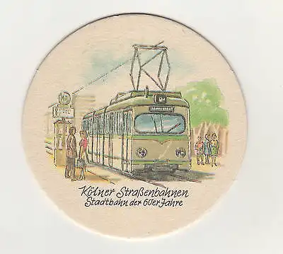 S-14 / BD Brauerei Reissdorf Kölsch Köln Straßenbahn 60er Jahre Stadtbahn / 96