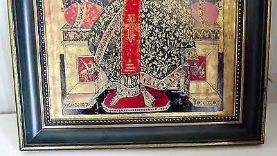 Ikone Porzellan Bild Christus der Hohepriester Limitiert 1133/3000 Heinrich