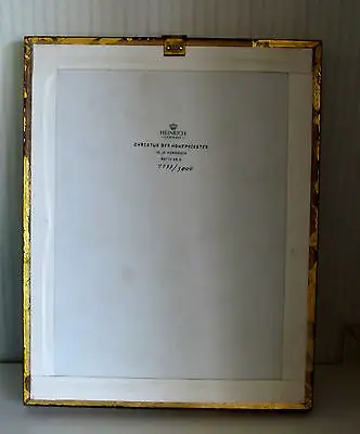Ikone Porzellan Bild Christus der Hohepriester Limitiert 1133/3000 Heinrich 5
