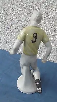 Sitzendorf Porzellanfigur Fussballer Fußball Figur