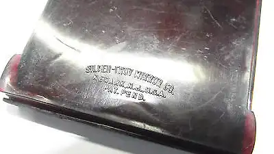 Silver troy Mirror Bakelite Bakelit Taschenspiegel für Soldaten 2 WK US-Army