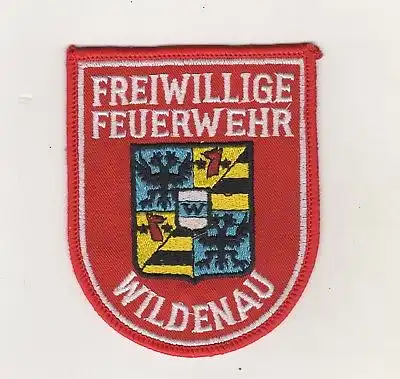 Original Uniform Aufnäher Patches Freiwillige Feuerwehr Wildenau Selb