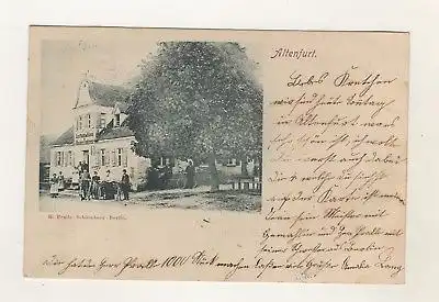 AK Altenfurt bei Nürnberg Gasthaus Diana Heinrich Endres Mittelfranken 1898