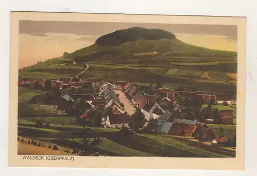AK Oberpfalz Waldeck Ortsansicht Lithographie
