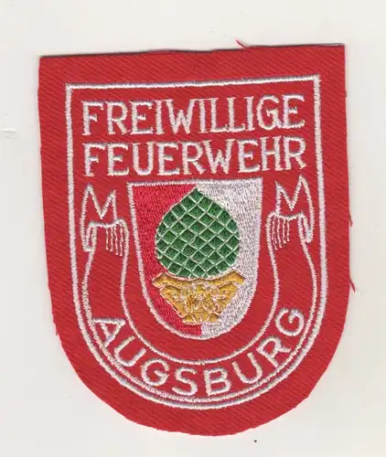 Uniform Aufnäher Patches Ärmelabzeichen Freiwillige Feuerwehr Augsburg