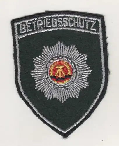 Uniform Aufnäher Patch DDR Betriebsschutz