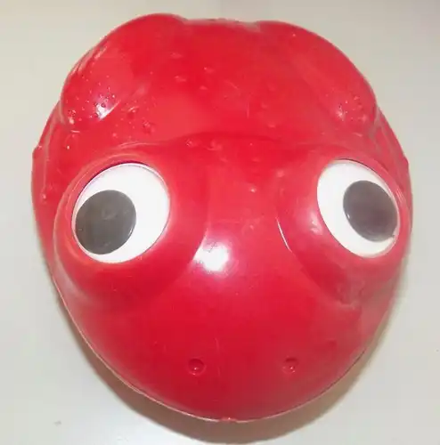 DDR Kult Spielzeug Frosch mit Kulleraugen Plaste