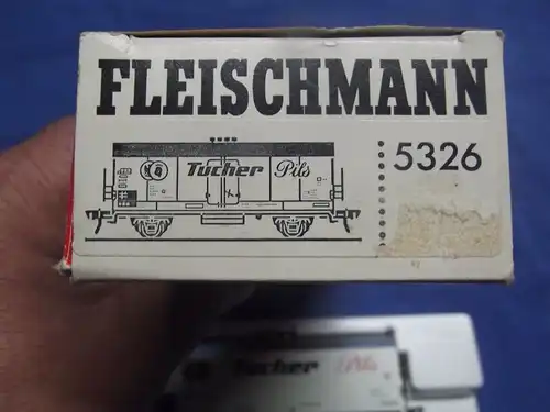 X Fleischmann H0 Kühlwagen Brauerei Tucher Nürnberg 5326
