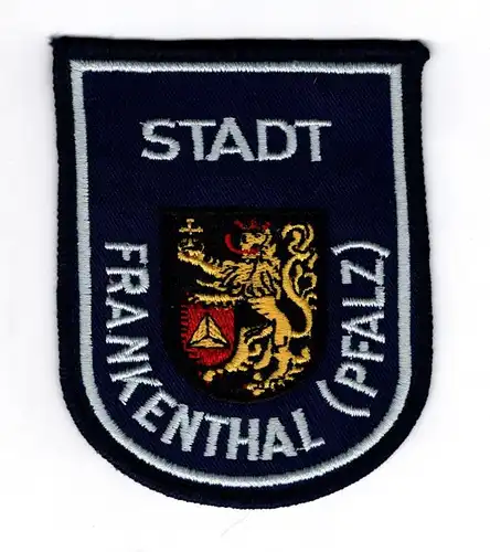 Aufnäher Patch Stadt Frankenthal Pfalz Wappen