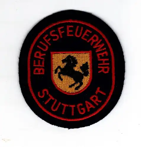 Patch Abzeichen Aufnäher Feuerwehr Berufsfeuerwehr Stuttgart