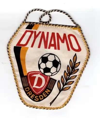 DDR Sport Wimpel Dynamo Dresden Fussball Meister der DDR FDGB Pokalsieger