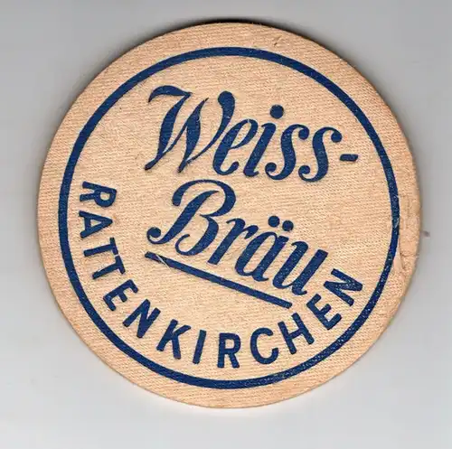 BD Brauerei Weiss Bräu Rattenkirchen Dicker Saugdeckel