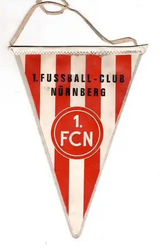 Fussball Wimpel 60er Jahre 1.FC Nürnberg
