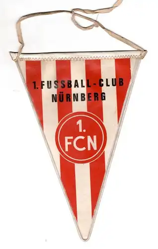 Fussball Wimpel 60er Jahre 1.FC Nürnberg