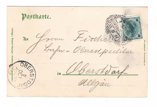 AK Österreich Innsbruck Universitätsstrasse 1900
