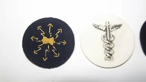 Militär Uniform Ärmelabzeichen Patch Bouillon Stickerei Musik Bundeswehr