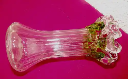 Jugendstil Wellen Vase Abrissglass