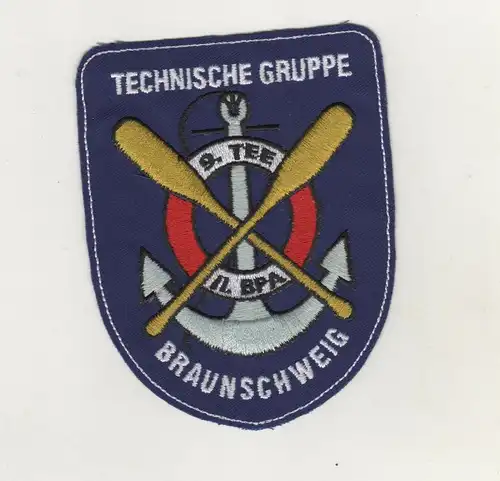 Uniform Aufnäher Patches 9. TEE Technische Gruppe Braunschweig