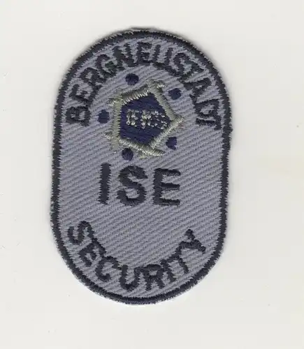 Uniform Aufnäher Patches Security ISE  Bergneustadt