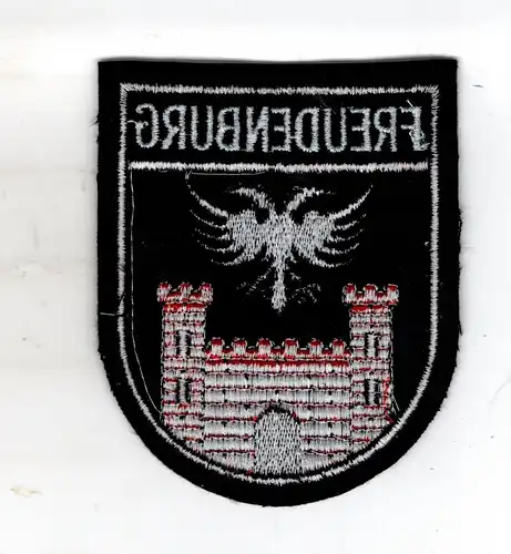 Rheinland-Pfalz Patch Aufnäher Freudenburg Wappen Landkreis Trier-Saarburg