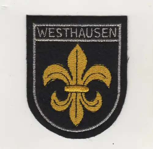 Aufnäher Patches Ärmelabzeichen Wappen Westhausen Baden Württemberg Ostalbkreis