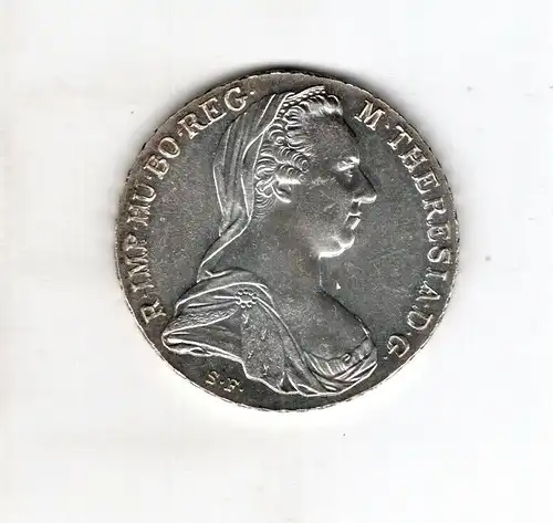 Österreich - Silbermünze Maria Theresia Taler in Silber spätere Prägung