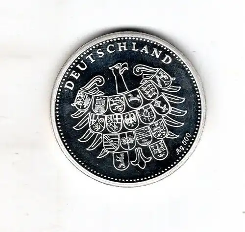 Deutschland Medaille Silber AG 500 Quadriga 2009 Braunschweiger Schloss