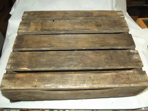 Alter Holz Bierkasten Brauerei Müller Reundorf bei Lichtenfels Oberfranken
