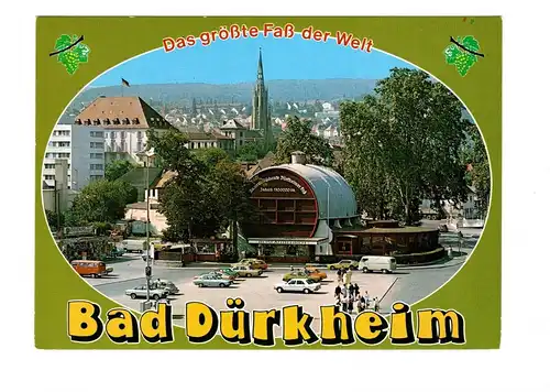 AK Bad Dürkheim Das größte Fass der Welt